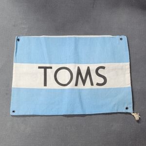 NWOT Tom's Shoe Drawstring Dust Bag
